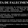 Malhada confirma décima terceira morte por Covid-19.