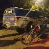 Dupla é presa com moto furtado em Guanambi.