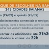Novo decreto detalha aplicação do toque de recolher na Bahia.