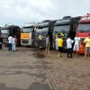 Caminhoneiros realizam paralisação em Luís Eduardo Magalhães.