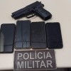 Dupla foi presa praticando assalto em Candiba.