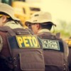 Assaltante morreu em confronto com a Polícia na BR-030.