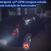 Carro com restrição de roubo é apreendido em Botuporã.