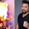 VÍDEO: Xand Avião tem rosto atingido por fogo durante show.