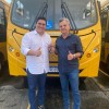 Prefeitura de Sebastião Laranjeiras recebe ônibus escolar.