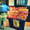PRF aprende 200 kg de maconha dentro de veículo em Brumado.