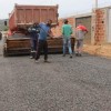 Iuiu: ruas do bairro Castália estão sendo pavimentadas.