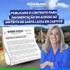 Publicado contrato para obras de pavimentação em Caetité.