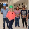 Ivana Bastos visita obras em Pindaí.