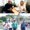 Após trabalho de Ivana Bastos, poço é perfurado em Tanhaçu.