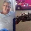 Pai bate na moto do filho, cai e morre atropelado por caminhão.