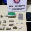 Dois suspeitos de tráfico são presos com drogas em Candiba.