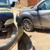 Acidente envolvendo carro e van é registrado em Guanambi.