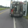 Motociclista sofre acidente na BA-612, em Guanambi.