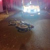 Colisão entre carro e moto deixa homem ferido em Guanambi.