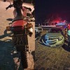 Colisão entre carro e motocicleta deixa homem ferido em Guanambi.