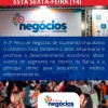 Inscrições da 4ª Feira de Negócios, encerram na sexta (14).