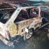 Idoso ateia fogo no próprio carro em Guanambi.