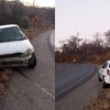 Carro capota na BR-030, em Guanambi, e veículo é localizado abandonado fora da pista.