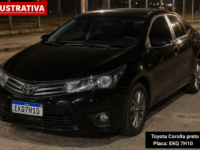Corolla é furtado durante festa de aniversário de Candiba.