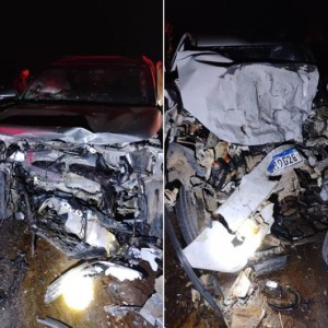 Colisão frontal na BR-030 deixa um morto em Guanambi.