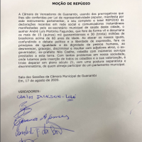 Ex-secretário de Saúde de Guanambi é alvo de moção de repúdio após chacotas e discriminação contra idosos. - Foto 1 Ex-secretário de Saúde de Guanambi é alvo de moção de repúdio após chacotas e discriminação contra idosos. - Foto 1