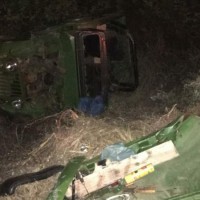 Professor morre após Jeep capotar na BR-030 em Palmas de Monte Alto. - Foto 1 Professor morre após Jeep capotar na BR-030 em Palmas de Monte Alto. - Foto 1