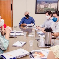 Em reunião, Prefeitura de Caetité sinaliza a possibilidade da oferta de cursos profissionalizantes em parceria com o Senac. - Foto 2 Em reunião, Prefeitura de Caetité sinaliza a possibilidade da oferta de cursos profissionalizantes em parceria com o Senac. - Foto 2