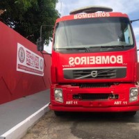 Veículos do Corpo de Bombeiros chegam a Guanambi; Prefeitura e Governo do Estado firmam parceria para gestão do equipamento. - Foto 2 Veículos do Corpo de Bombeiros chegam a Guanambi; Prefeitura e Governo do Estado firmam parceria para gestão do equipamento. - Foto 2