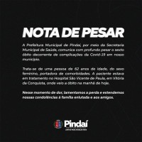 Pindaí registra o sexto óbito por complicações da Covid-19. - Foto 1 Pindaí registra o sexto óbito por complicações da Covid-19. - Foto 1