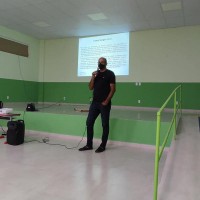 Secretaria de Educação promove encontro com artistas do município para instruções do edital da Lei Aldir Blanc. - Foto 1 Secretaria de Educação promove encontro com artistas do município para instruções do edital da Lei Aldir Blanc. - Foto 1