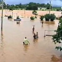 Imagens feitas por drone mostram Malhada cercada por rios e lagoas. - Foto 1 Imagens feitas por drone mostram Malhada cercada por rios e lagoas. - Foto 1