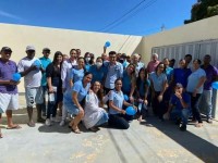 Equipes de Saúde da Família de Candiba desenvolveram ações da Campanha Novembro Azul.