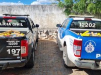 Polícia Civil de Guanambi incinera mais de meia tonelada de maconha apreendida em Ibiassucê.