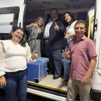 Após empenho de Ivana Bastos, Botuporã recebe nova ambulância. - Foto 1 Após empenho de Ivana Bastos, Botuporã recebe nova ambulância. - Foto 1