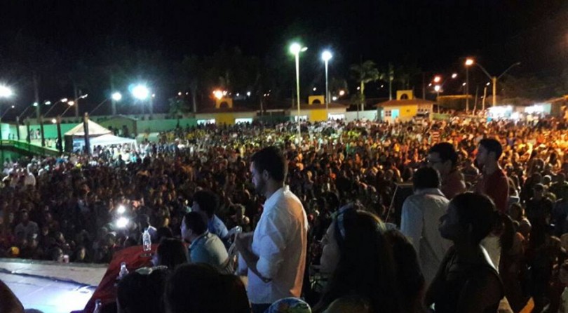 Igapor?: Popula??o lotou Pra?a do Forr? para o Festival de dan?a 2017.