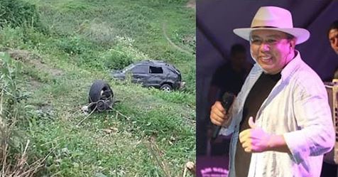 Cantor da banda de forr? Cacau com Leite sofre acidente grave de carro no sul da Bahia.