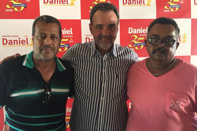 Vereador declara apoio ao Deputado Federal Daniel Almeida.
