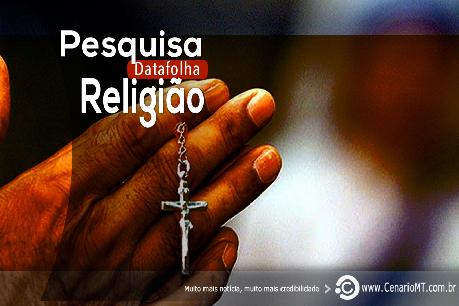 50% dos brasileiros são católicos, 31%, evangélicos e 10% não têm religião, diz Datafolha.