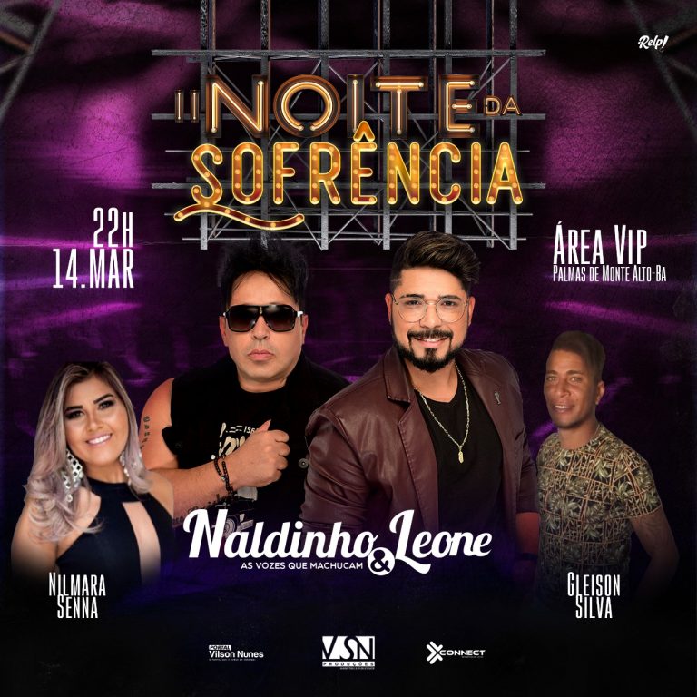 II Noite da Sofrência será realizada em Palmas de Monte Alto neste fim de semana.