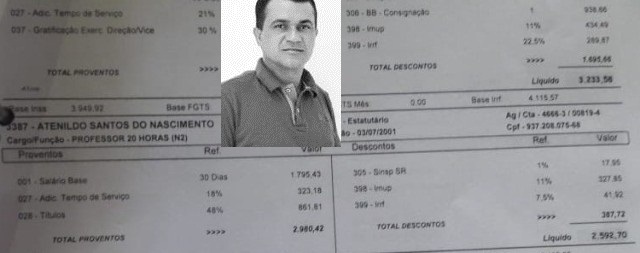 Vereador recebe salário como professor sem trabalhar em Serra do Ramalho.