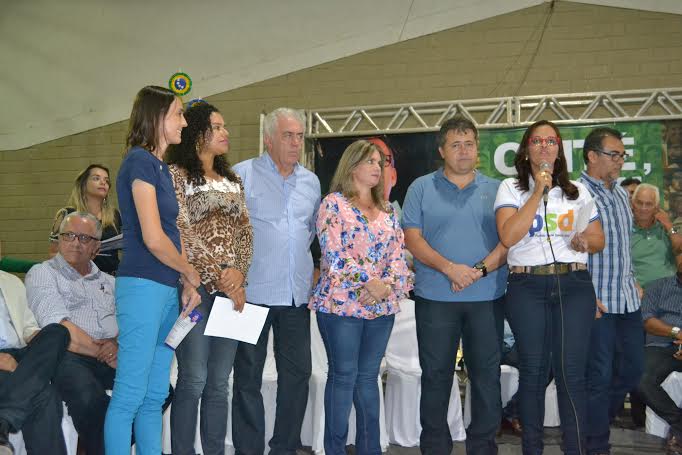 Ivana Bastos e Otto Alencar oficializam PSD Mulher de Conceição do Coité.