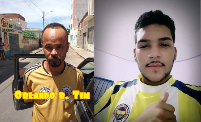Suspeitos de homic?dio em Guanambi s?o conduzidos ? delegacia.