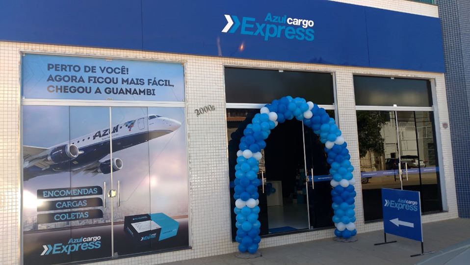 Azul Cargo Express inaugura serviço de transporte de cargas aéreas em Guanambi.