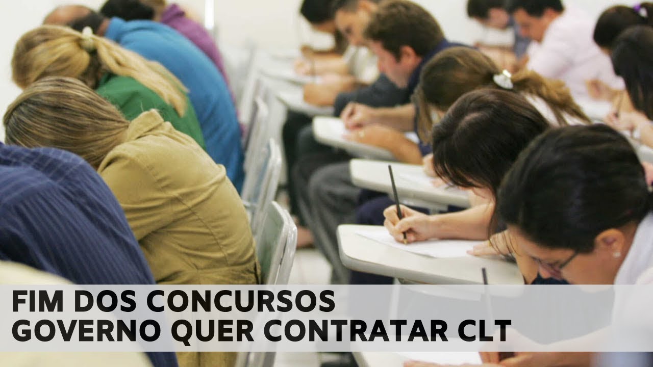 Fim dos concursos? Governo estuda contratar servidores no regime CLT.
