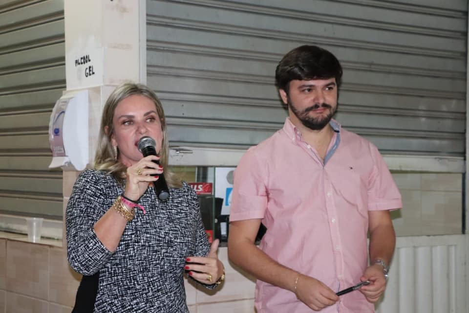 Ivana declara apoio à pre candidatura de Thiago Amorim à prefeitura de Brumado.