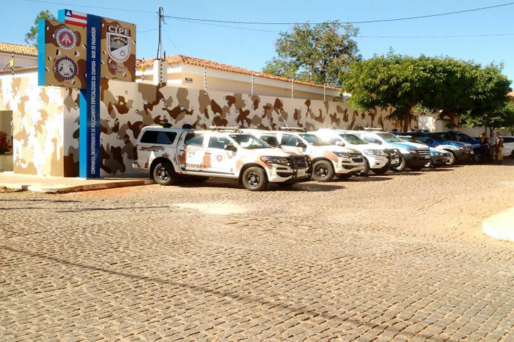 Base da Cipe Chapada ? inaugurada na cidade de Paramirim.