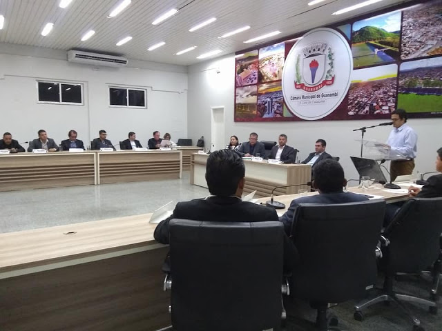 Guanambi: temas diversos em debate na Câmara de Vereadores.