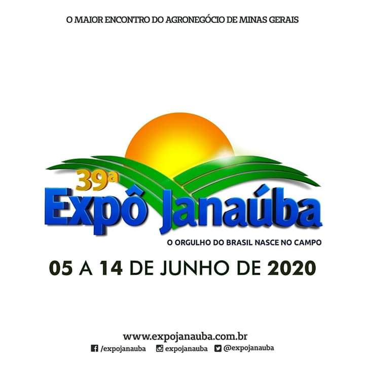 Exposição Agropecuária de Janaúba é cancelada devido à pandemia do novo Coronavírus.