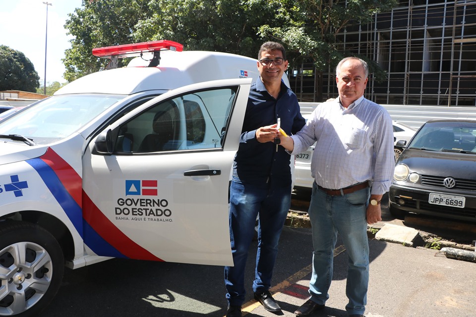 Mucugê recebe ambulância através de emenda da deputada Ivana Bastos.